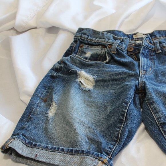 boyfriend jean shorts - Picture 4 of 9